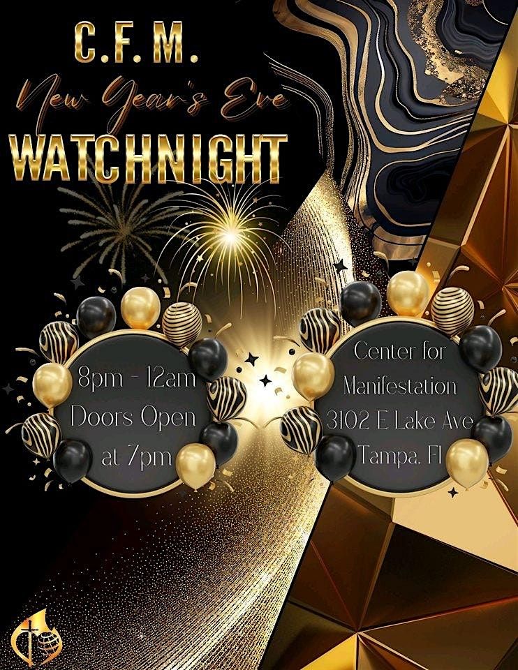 Center For Manifestation: NYE Celebration "The Lord Broke Through"