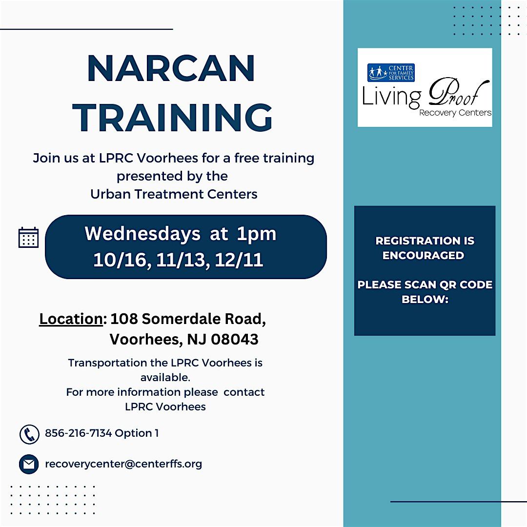 LPRC Voorhees- Narcan Training