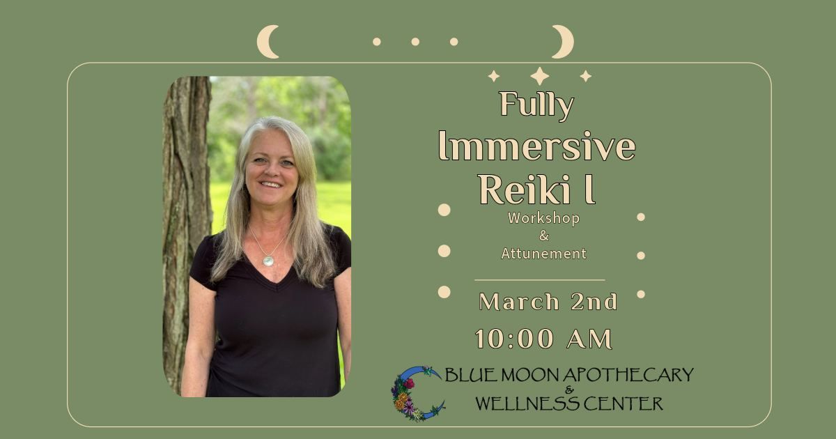 Fully Immersive Reiki I Workshop & Attunement with Reiki Master Janna Weldum