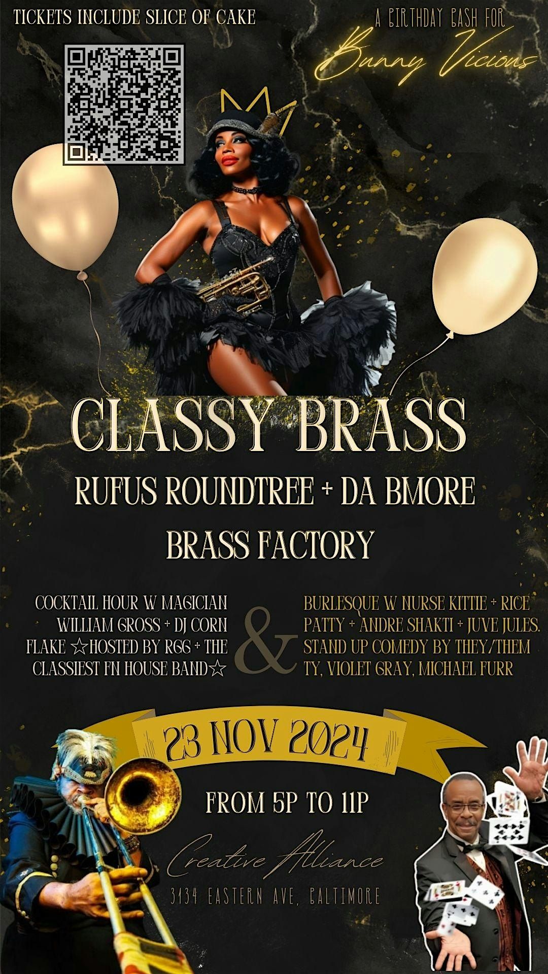 Classy Brass: Comedy, Magic and Burlesque