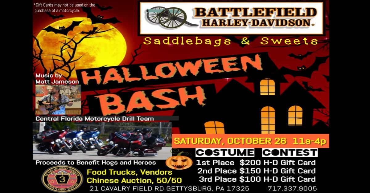 Halloween Bash~Saddlebags & Sweets