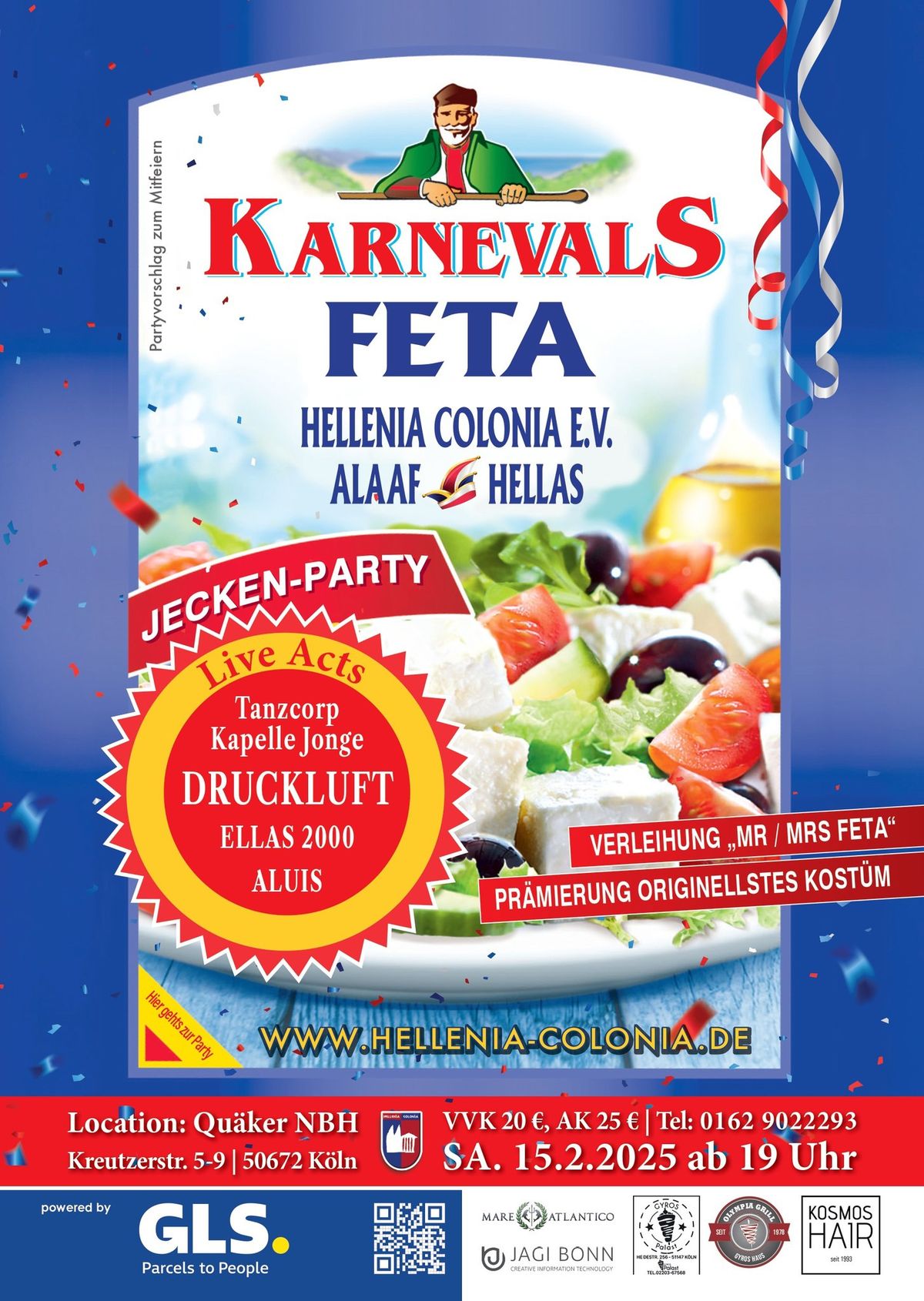 Karnevals Feta 2025