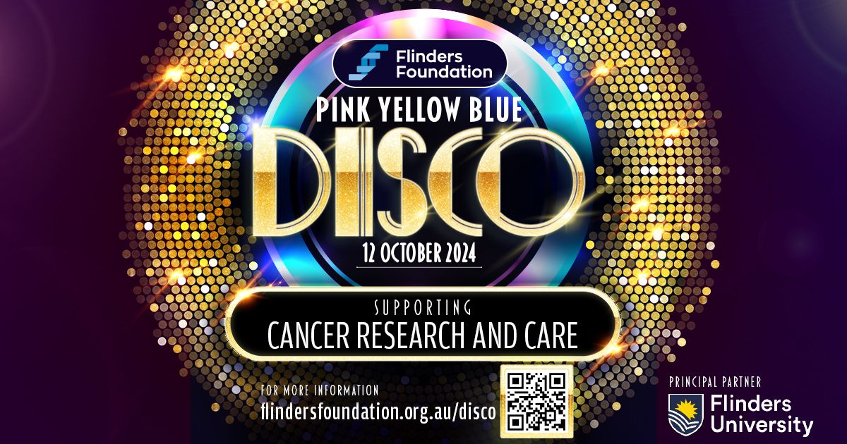 Flinders Foundation Pink Yellow Blue Disco