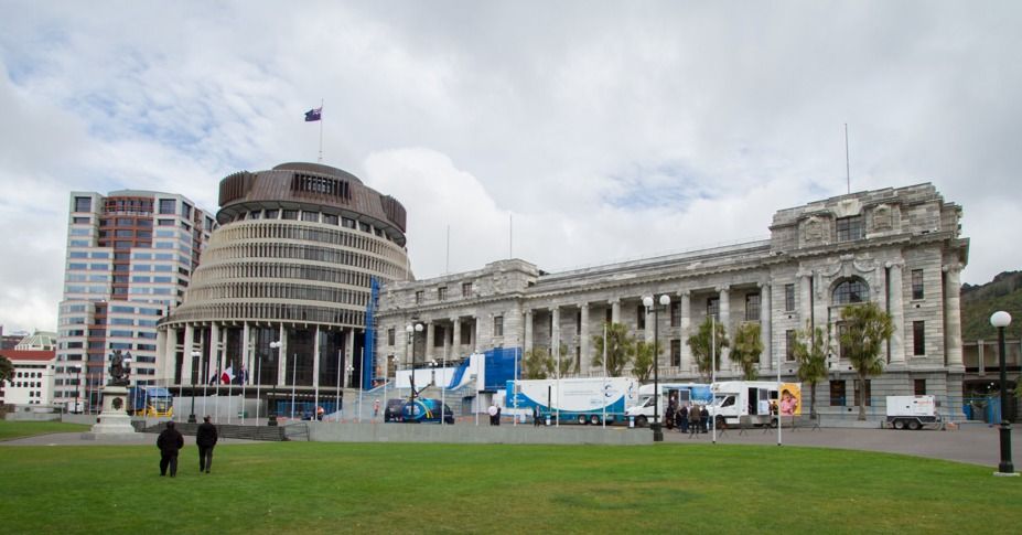 Mobile health vehicles unite at Parliament