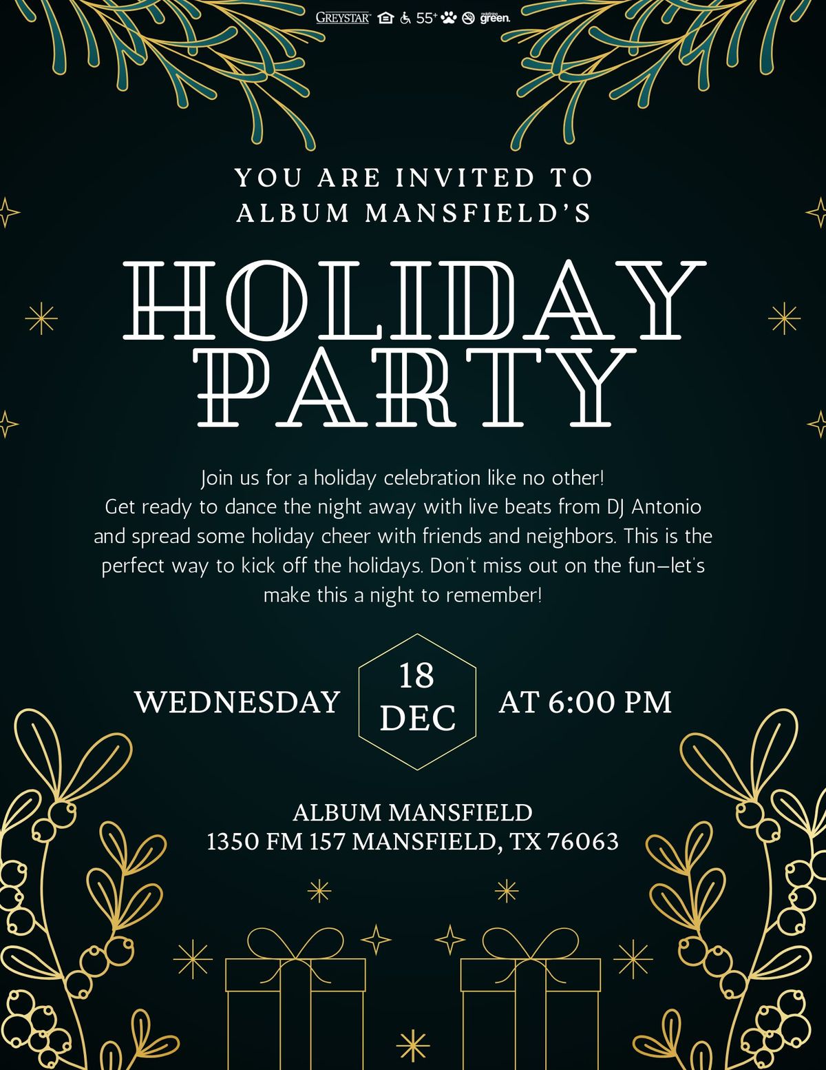 Album Mansfield's Holiday Party