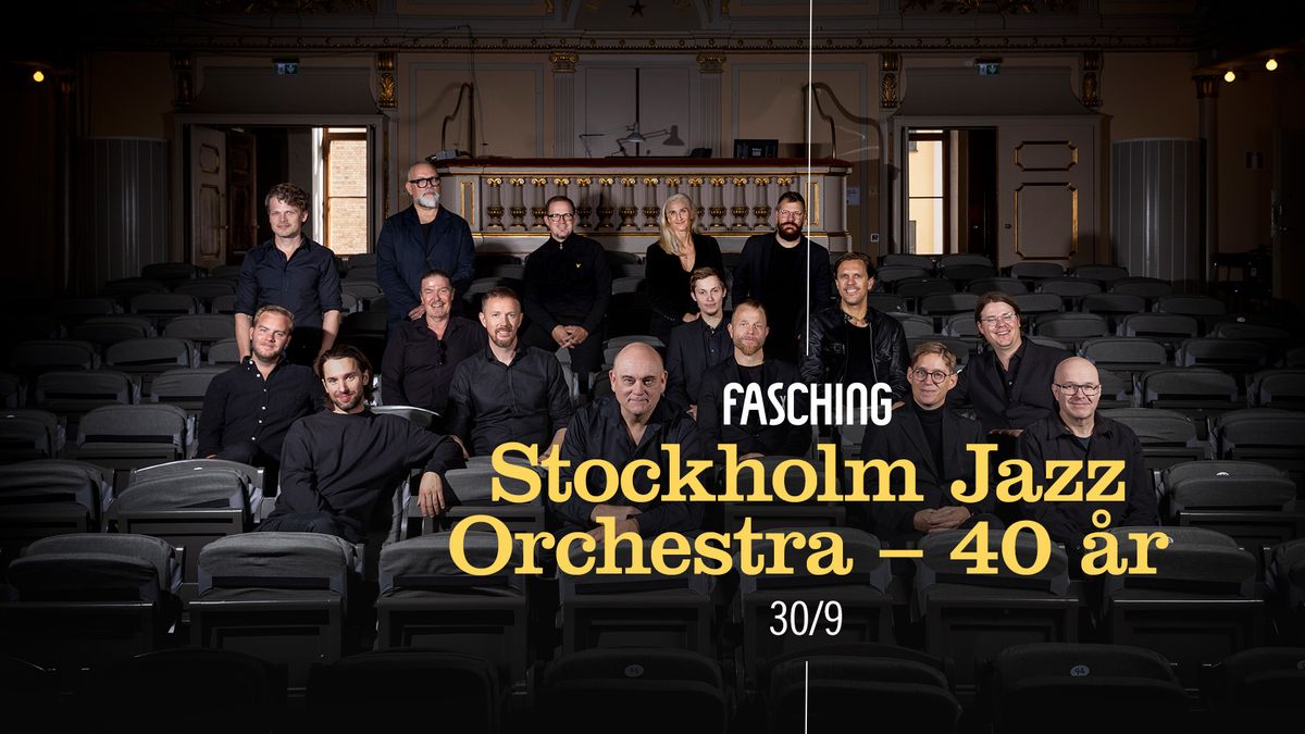 Stockholm Jazz Orchestra | Fasching, Stockholm