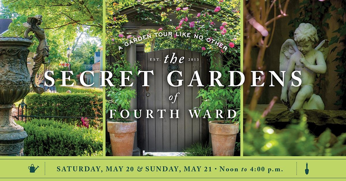 Secret Gardens of Fourth Ward 2023, Historic Fourth Ward, Charlotte, 20 May to 21 May
