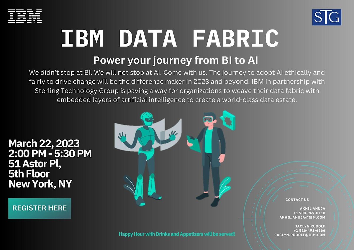 Power your journey from BI to AI with IBM and Sterling Technology Group