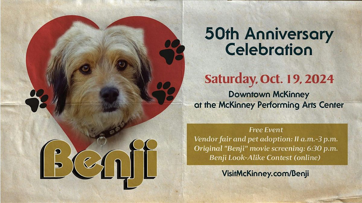 "Benji" 50th Anniversary Celebration