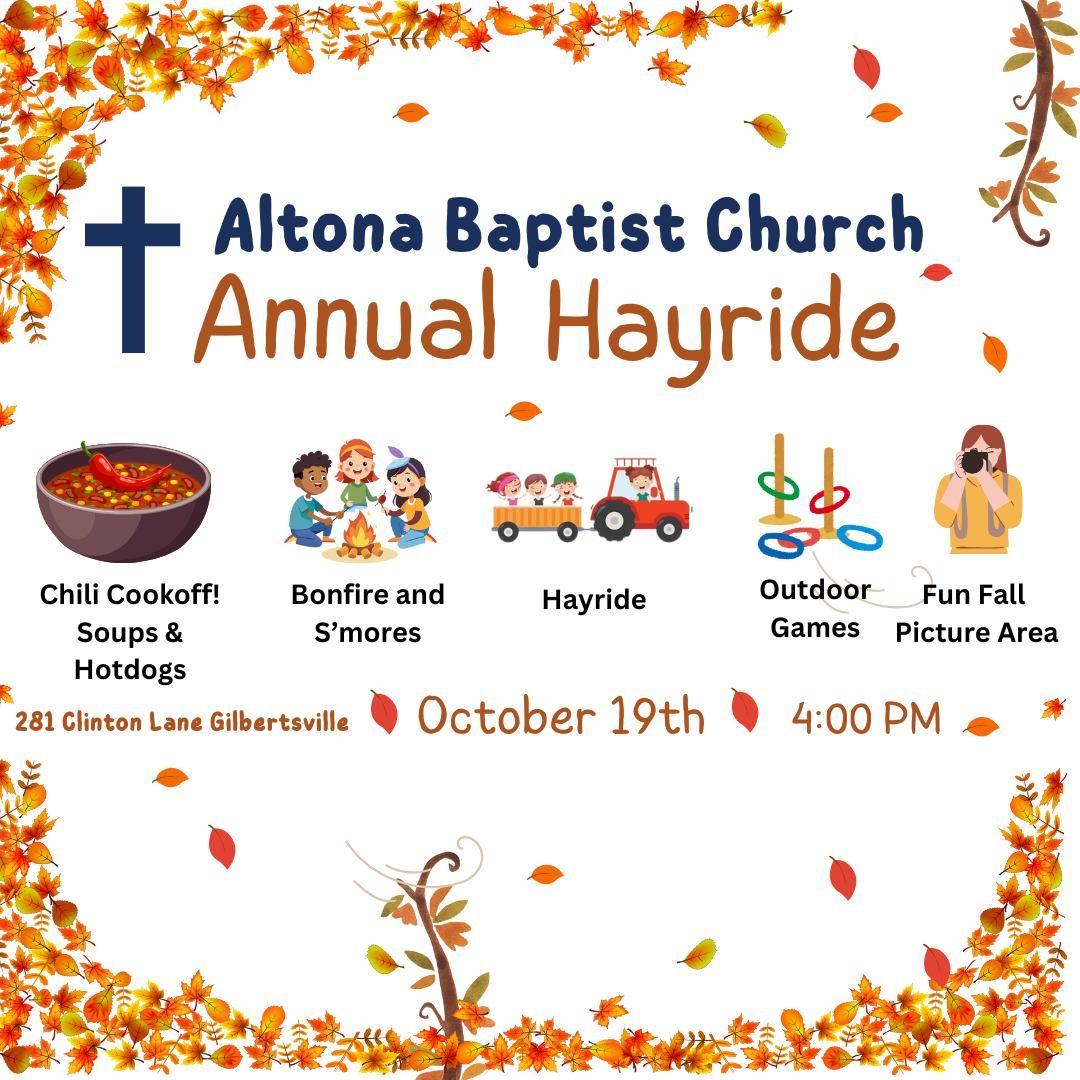 Altona's Annual Hayride