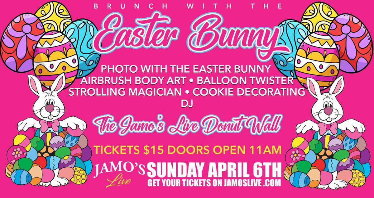 Easter Bunny Brunch at Jamo's Live | Mokena, IL