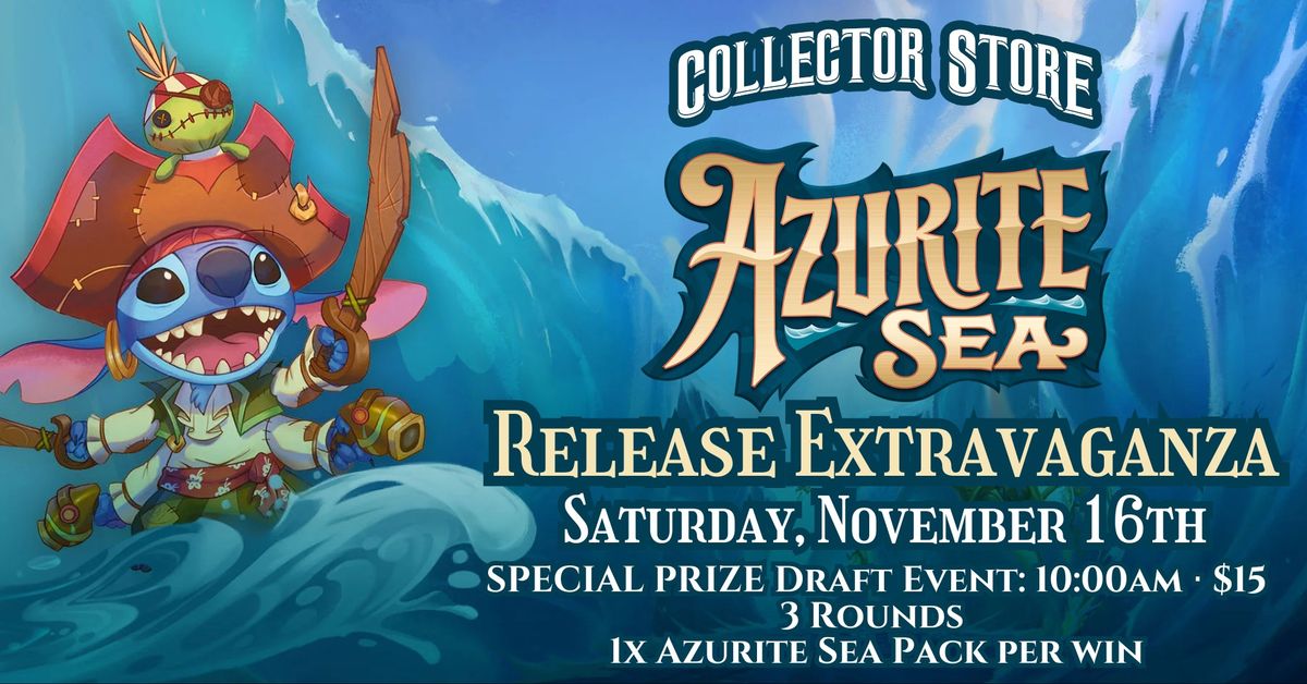 Lorcana TCG: Azurite Sea Release Extravaganza SPECIAL PRICE Draft Event!