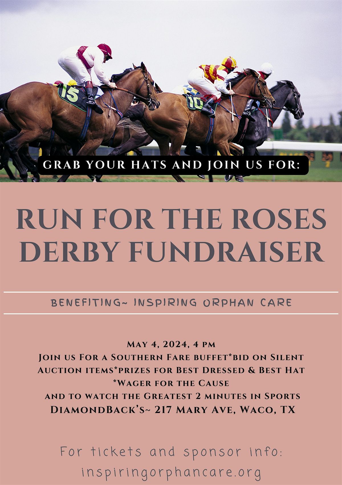 Run of the Roses - Derby Watch Fundraiser