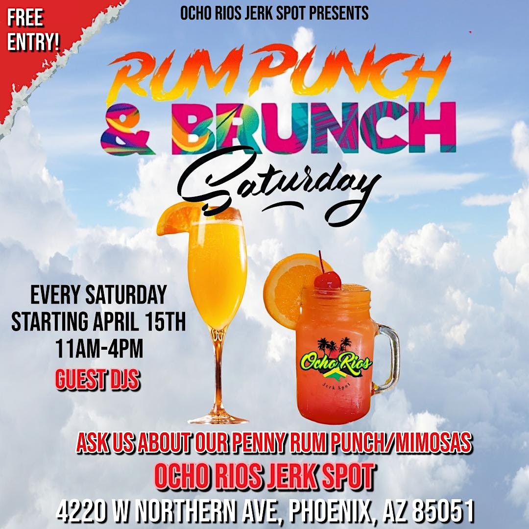 Rum Punch & Brunch Saturday