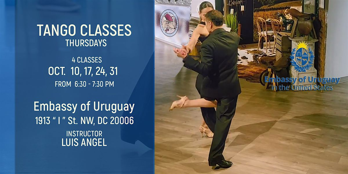 Tango Classes - Embassy of Uruguay