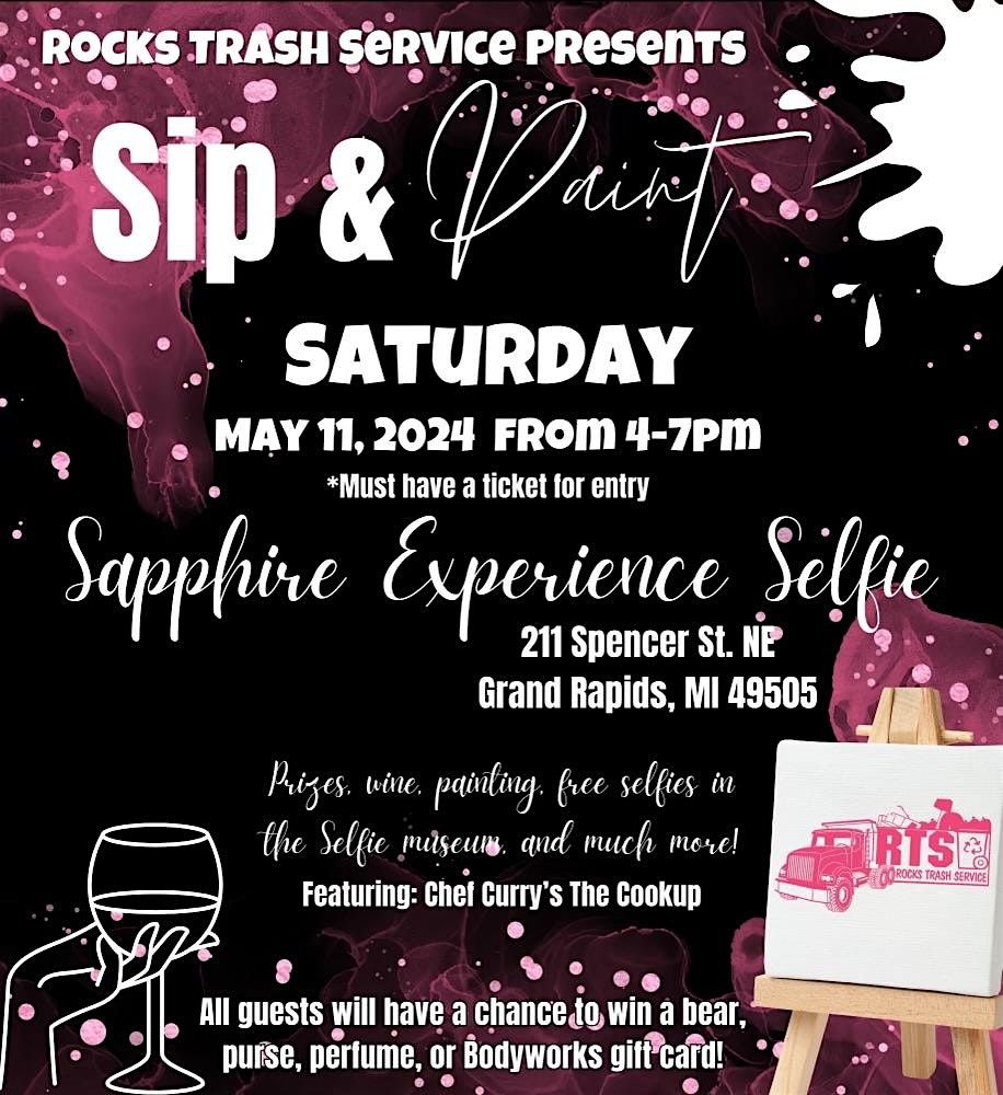 MOTHERS DAY PAINT AND SIP* 21 and Up