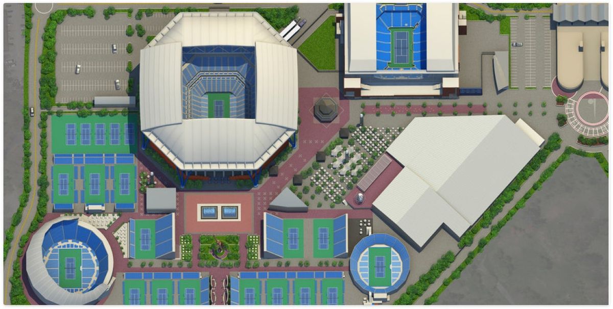 Parking US Open Mixed Doubles - Evening Session