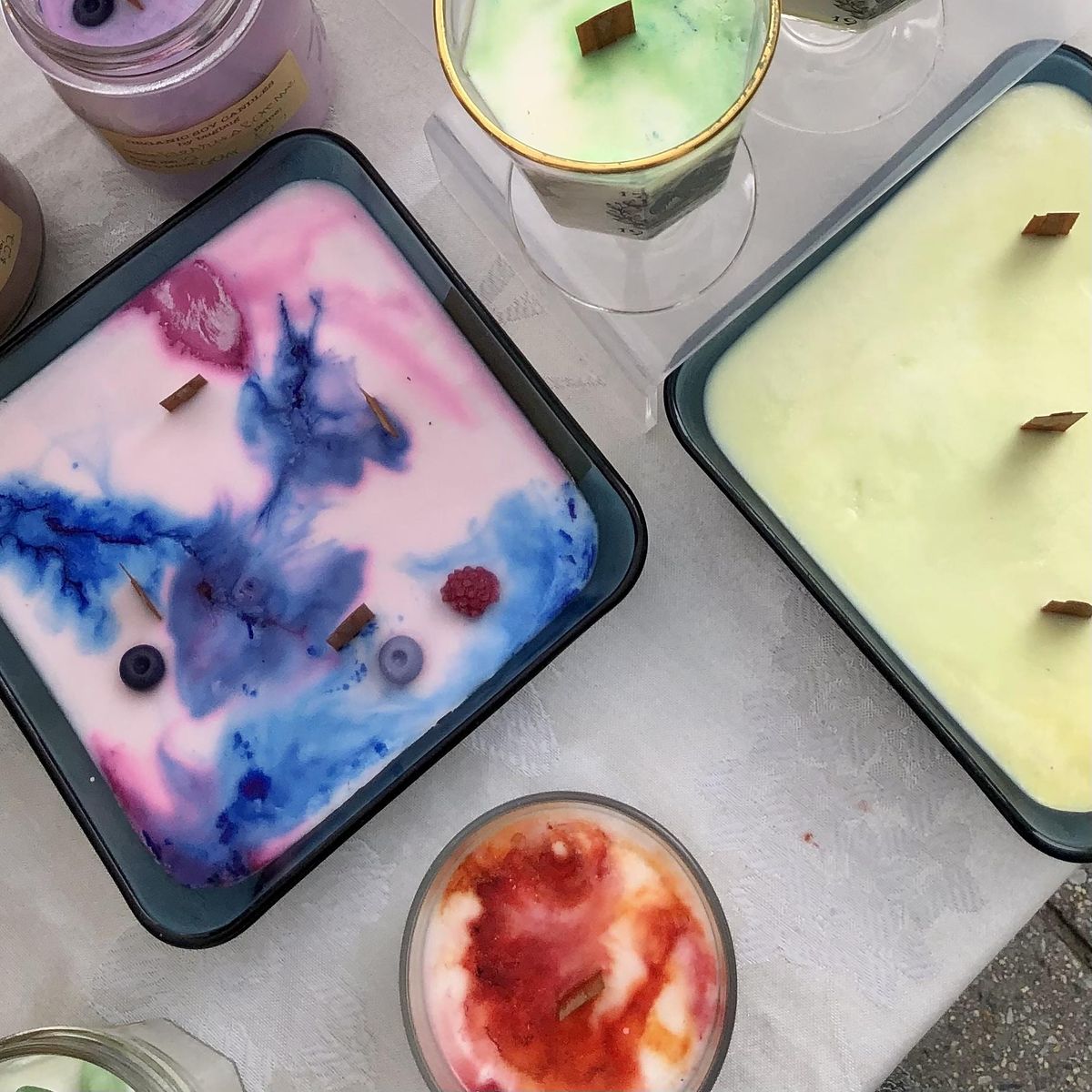 Tie Dye Candlemaking Class w\/ Relume Co