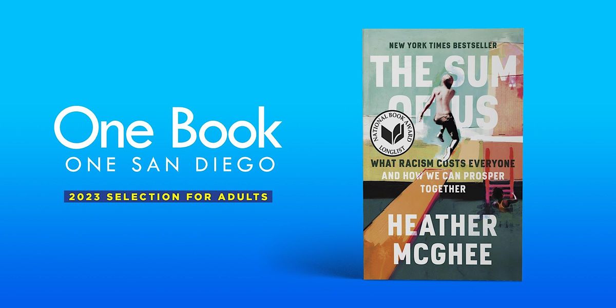 One Book, One San Diego Author Event with Heather McGhee