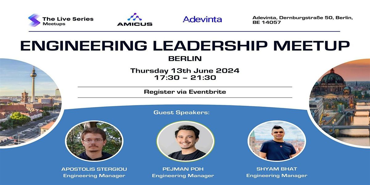 Engineering Leadership Meet Up - Berlin
