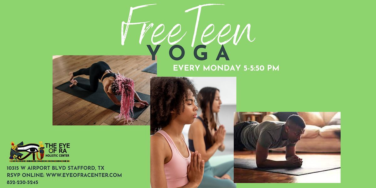 Free Teen Yoga Classes