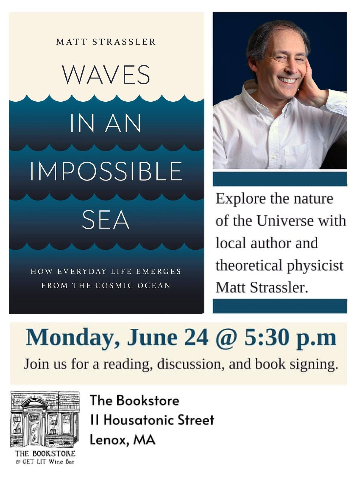 Waves in an Impossible Sea at The Bookstore