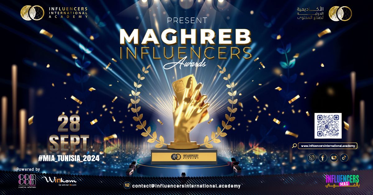 Maghreb Influencers Awards - \ufe9f\ufeee\ufe8d\ufe8b\ufeb0 \ufee3\ufe86\ufe9b\ufeae\ufef1 \ufe8d\ufedf\ufee4\ufed0\ufeae\ufe8f \ufe8d\ufedf\ufedc\ufe92\ufef4\ufeae