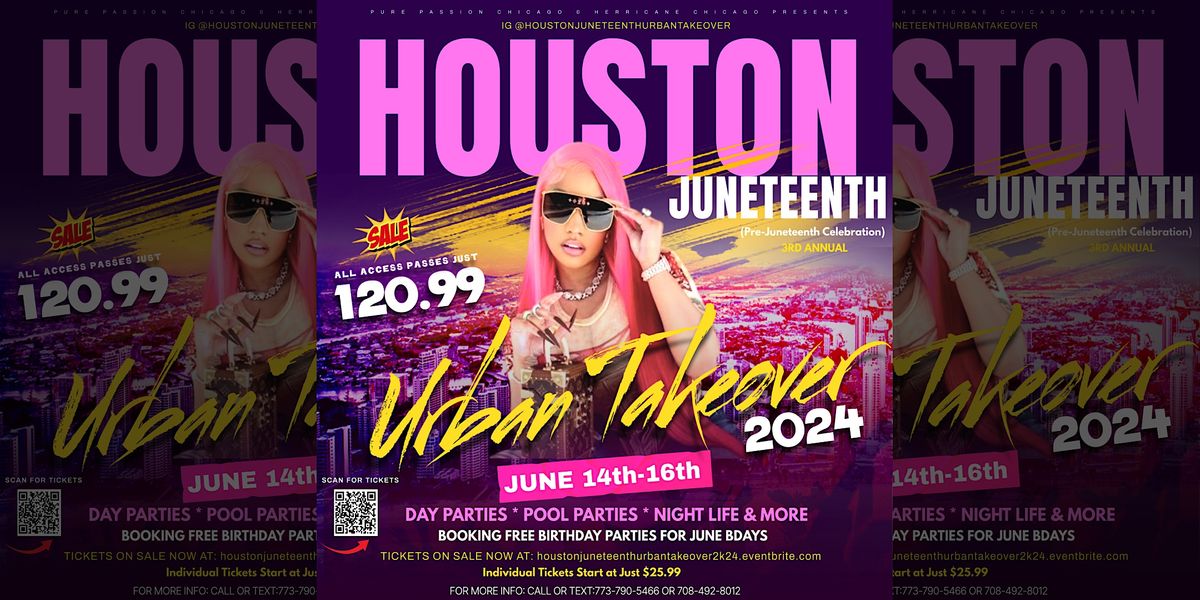 Houston Juneteenth Urban Takeover 2024