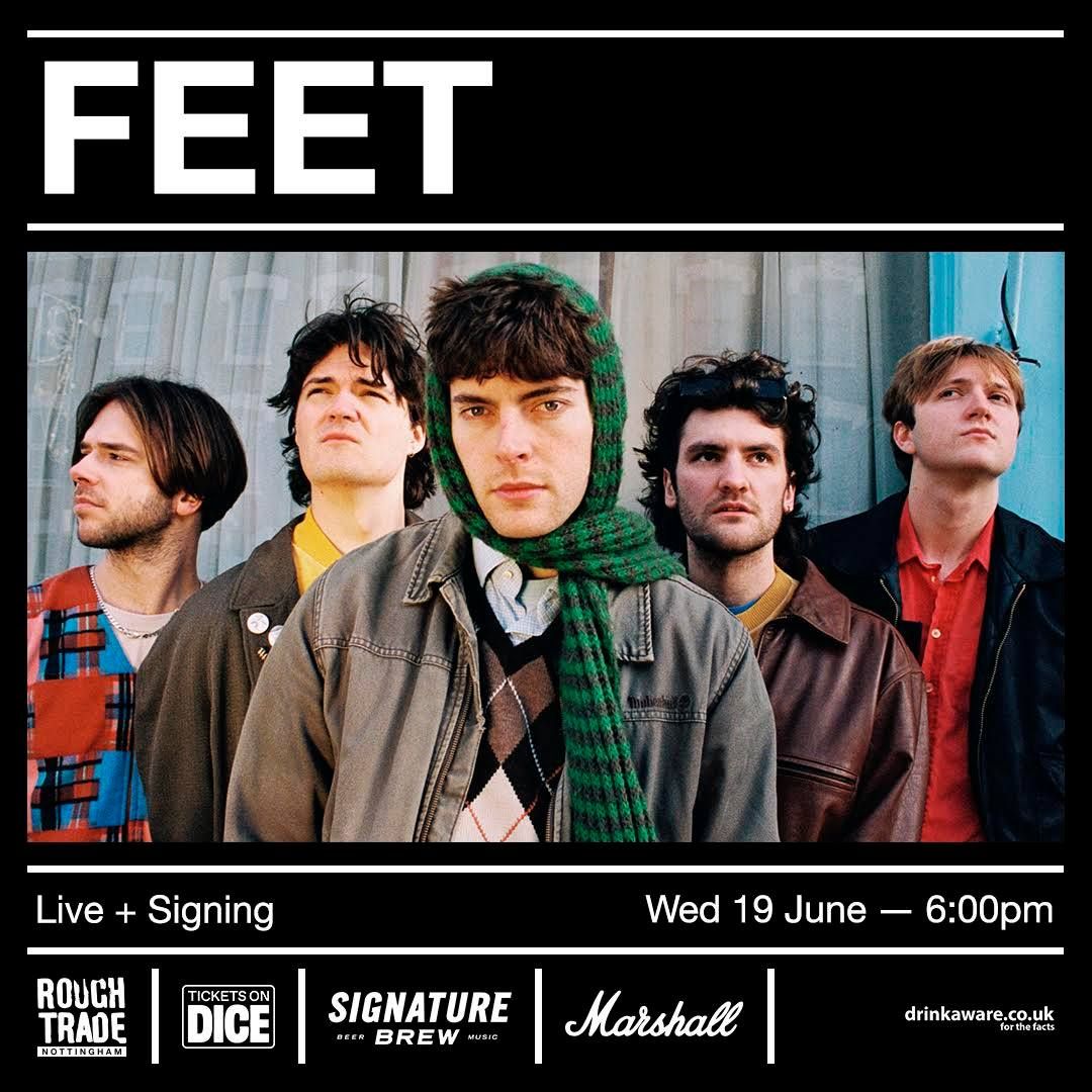FEET - Live & Signing
