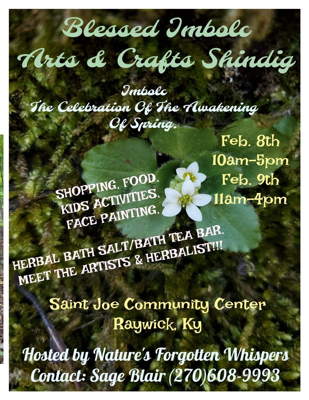 Blessed Imbolc; Arts & Crafts Shindig