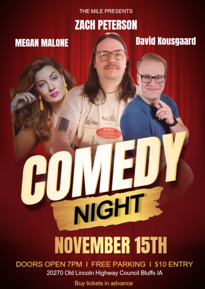 COMEDY NIGHT @ THE MILE AWAY