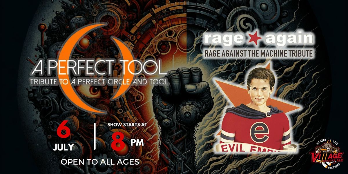 A Perfect Tool : Tribute To Tool & Rage Again: Tribute to Rage Against The