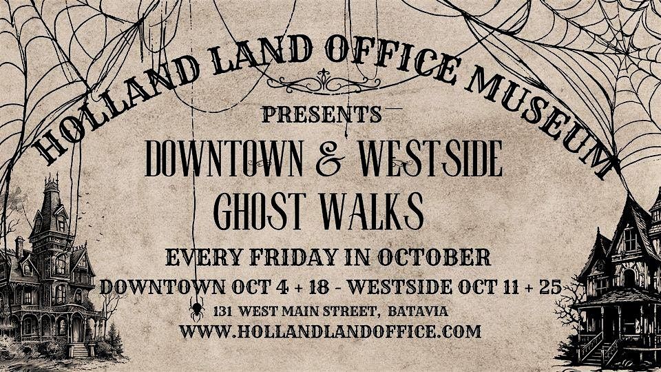 Holland Land Office Museum Batavia Downtown Ghost Walks