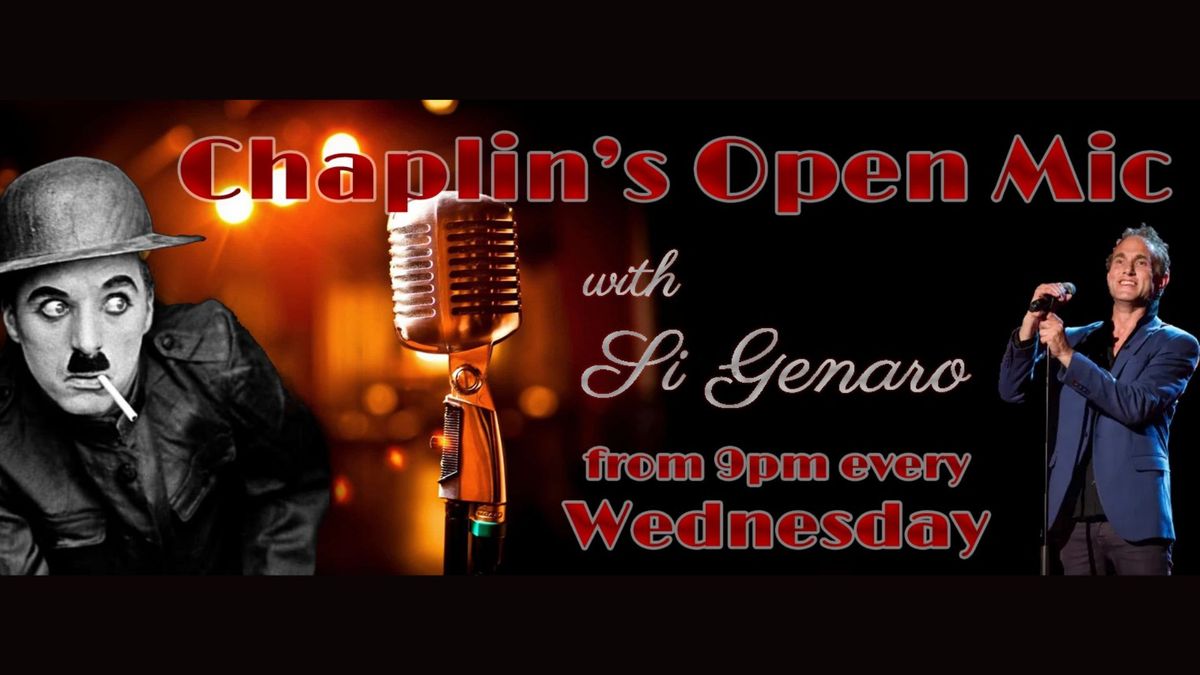 Chaplin's Open Mic hosted by Si Genaro