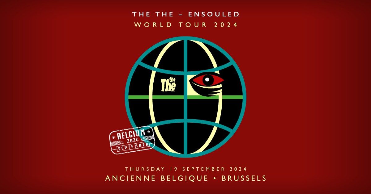 SOLD OUT - The The | Ancienne Belgique