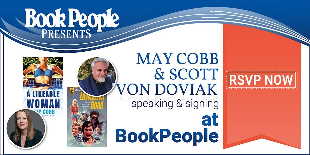 BookPeople Presents: May Cobb and Scott Von Doviak