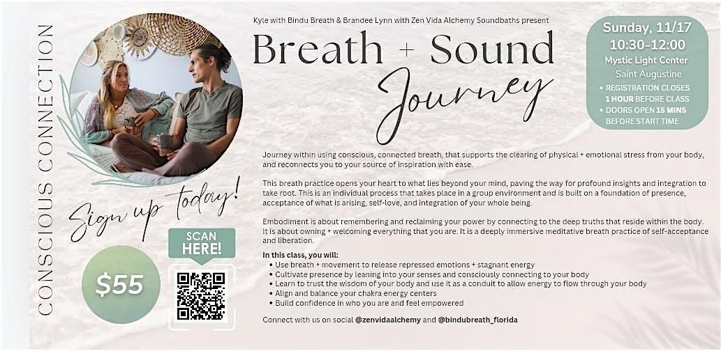 Breath & Sound Alchemy Journey