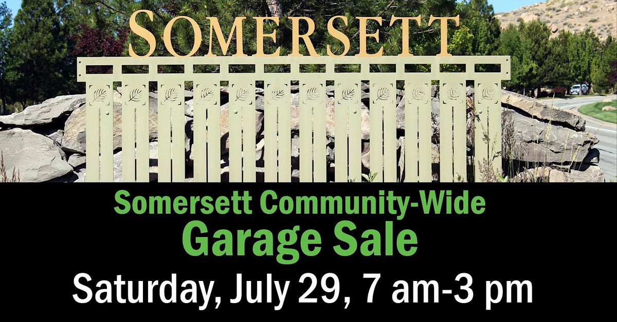Somersett CommunityWide Garage Sale, Somersett Club At Town Center