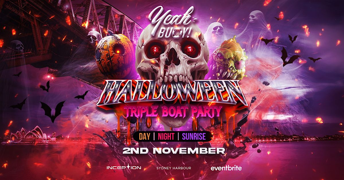 Yeah Buoy's Yearly Halloween Haunt - 3 Boat Parties