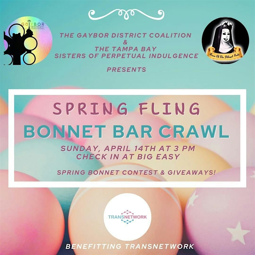 Spring Bonnet Bar Crawl