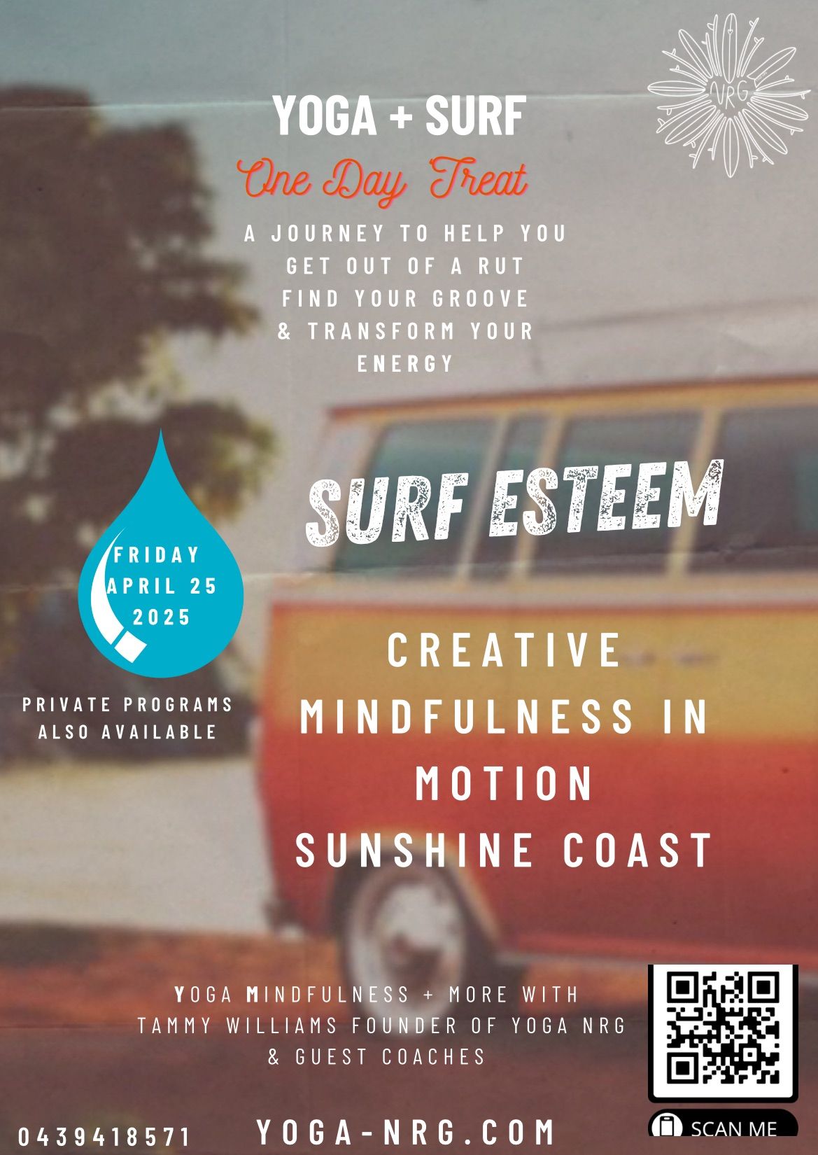 Surf Esteem ~ Mindfulness in Motion ~ Yoga & Surf One Day \u201cTreat\u201d 