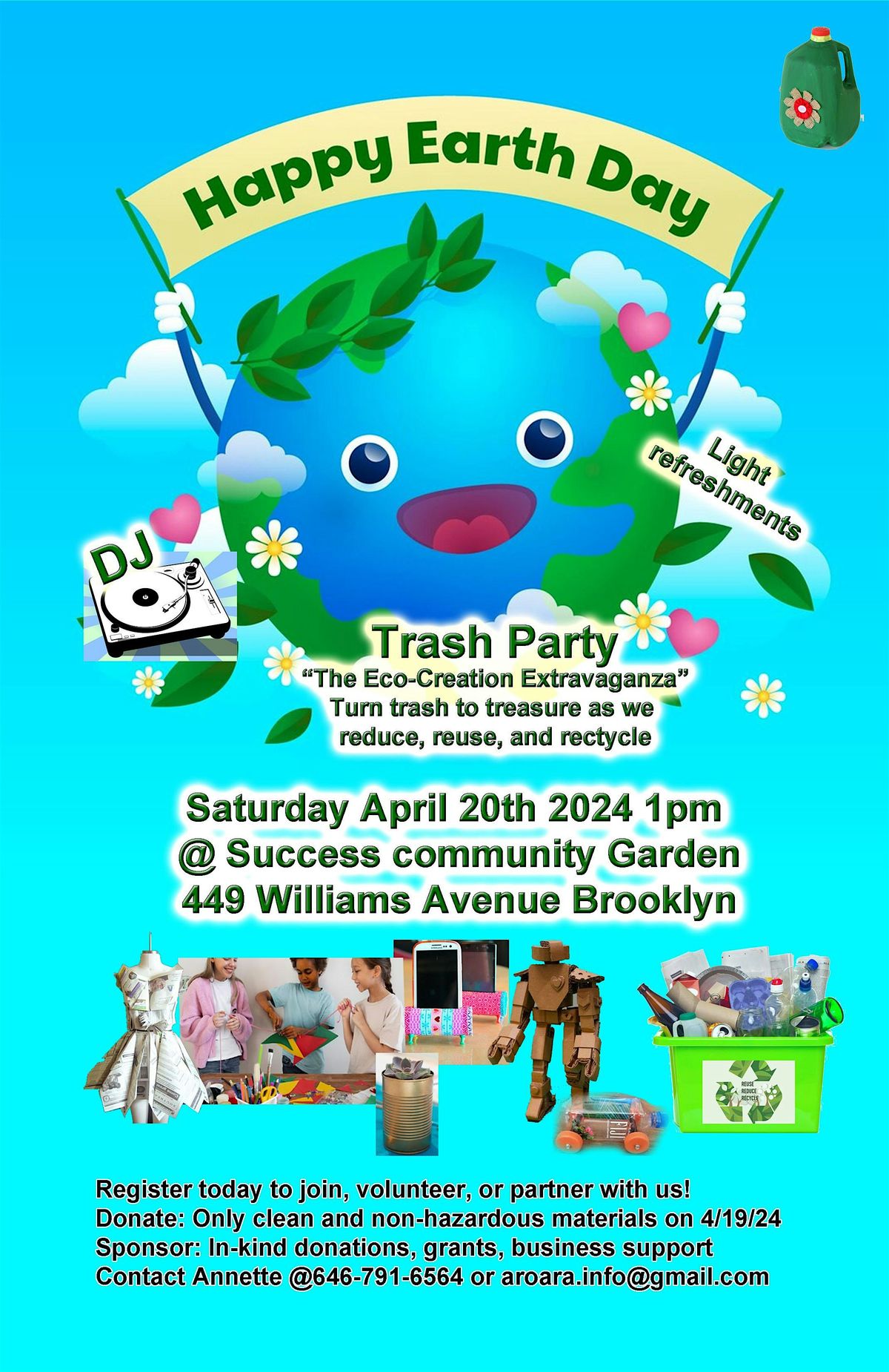 Trash Party \u201cThe Eco-Creation Extravaganza\u201d