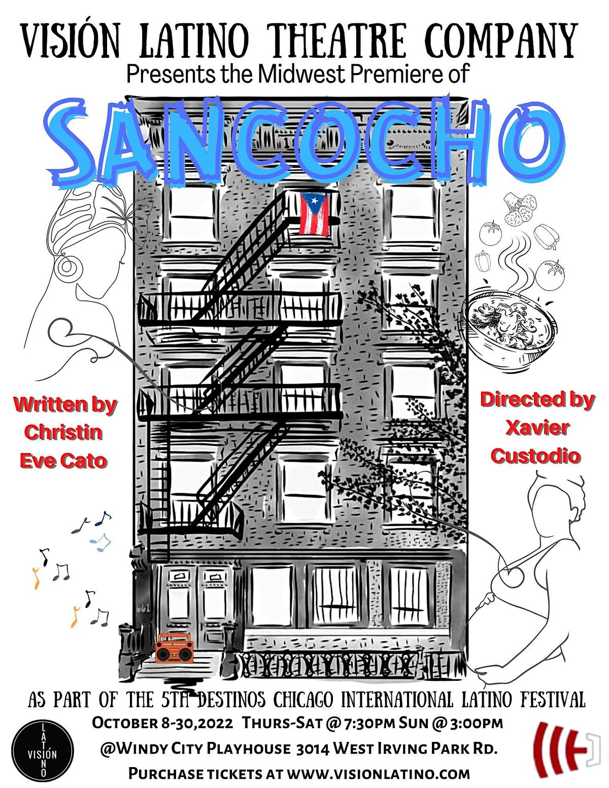 Visi\u00f3n Latino Theatre Company Presents: The Midwest Premiere of Sancocho