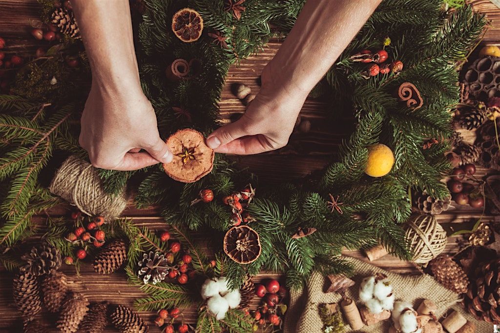 Festive Wreath Making Workshop at Malmaison Liverpool