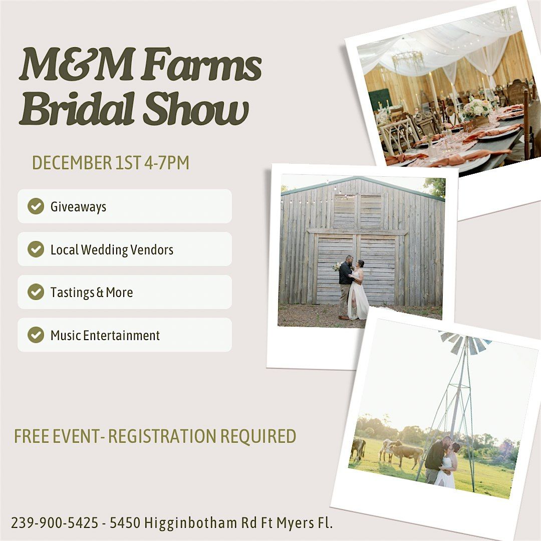 Bridal Show at M&M Farms Wedding Venue