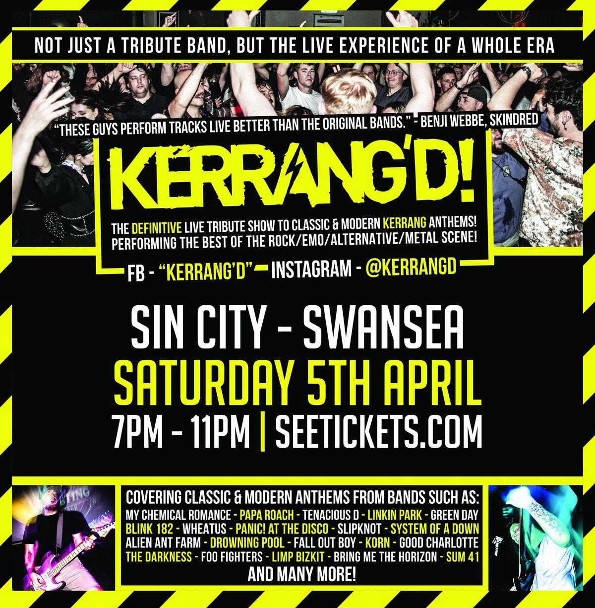 Kerrang'd - Live at Swansea