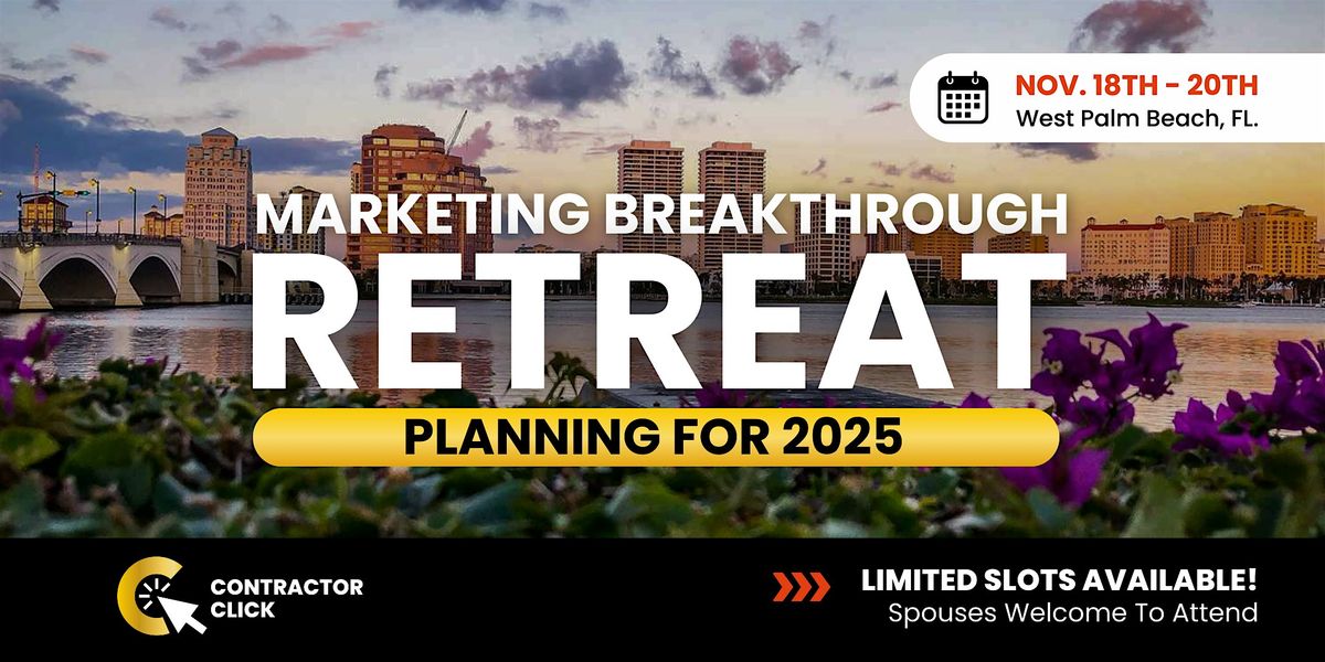 Marketing Breakthrough LIVE Retreat