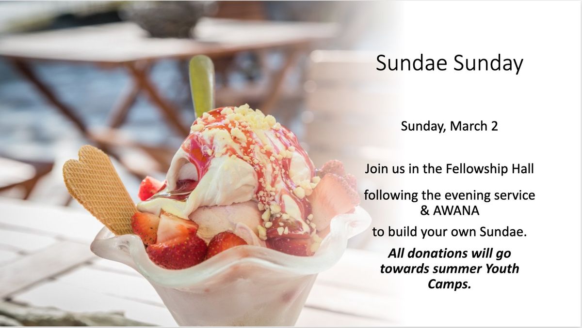 Sundae Sunday