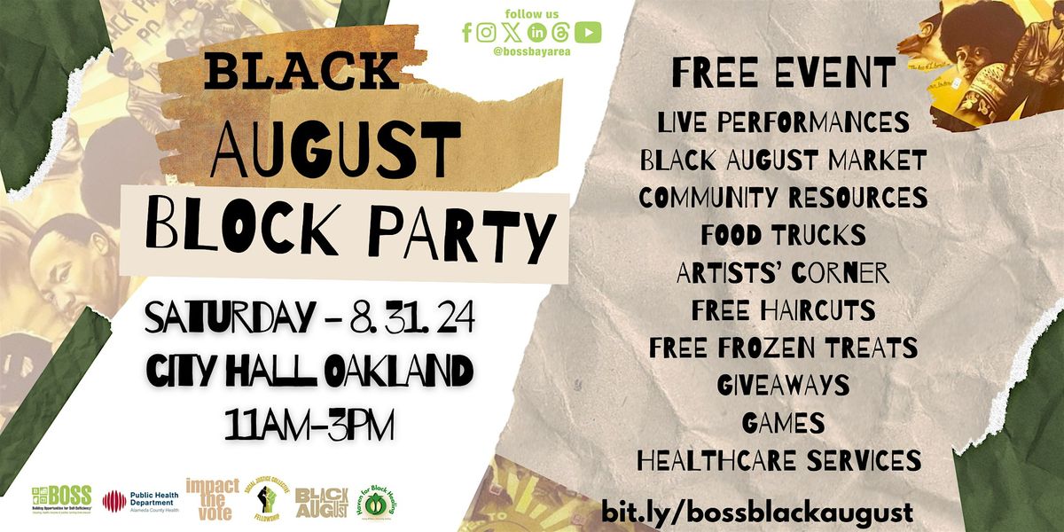 BOSS BLACK AUGUST BLOCK PARTY 2024
