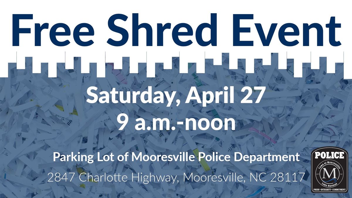 FREE Shred Event